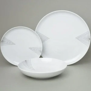 Talířová souprava pro 6 osob, Thun 1794, karlovarský porcelán, TOM vzor